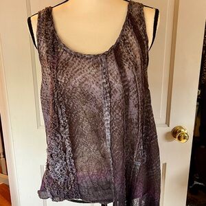 Free People Purple Tank Top